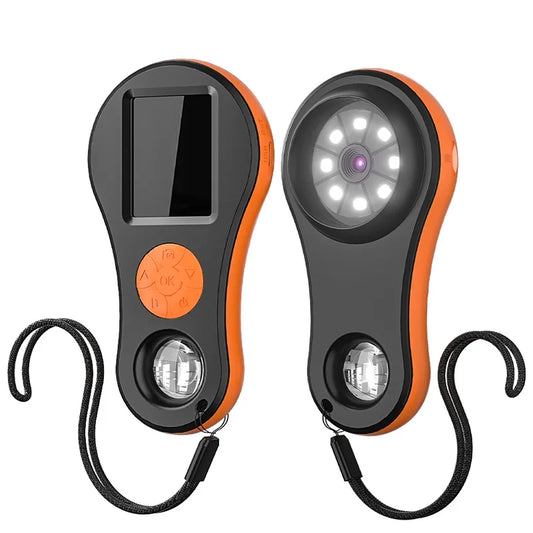 Portable 2MP Digital Magnifier Microscope 2.0-Inch (5.08 cm) IPS Screen 50x Magnification 8 LEDs USB-C TF Card Slot
