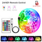 USB RGB LED Strip Lights (1–30m / 3.3–98.4 ft) — App & Remote Control, Flexible 5V SMD5050 Ribbon for Bedroom, Living Room & TV Backlight