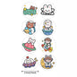100-500pcs Cartoon Animal Stickers Teacher Reward Stickers for Kids, Party Decoration Sticker for School Classroom Home