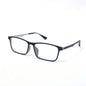 Super Light Rubber Titanium Glasses – Square Prescription Frame Unisex