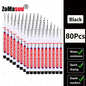 20mm Long-Head Deep Hole Marker Pens - Waterproof Fast-Dry Oil Markers for Wood, Metal & Glass (Red/Black/Blue/Green)