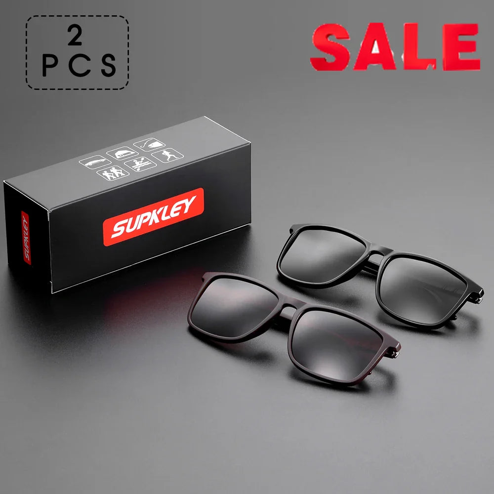 Polarized Sports Sunglasses for Men & Women - UV400 Anti-Glare Unisex Sport Eyewear