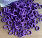 50/100-Pack Colorful Nylon Hair Bands for Kids - Elastic Scrunchie Hair Ties & Ponytail Holders for Girls