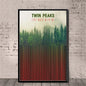 Twin Peaks TV Series Shows Classic Movie Anime Poster And Prints Canvas Painting Art Wall Pictures For Living Room Home Decor