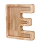 26-Letter Wooden Piggy Bank A-Z Alphabet Coin Money Box Kids Savings Jar Desktop Decor Gift