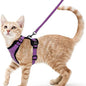 Cat Harness and Leash – Soft Adjustable Escape-Proof Vest for Walking Cats