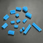 16-Piece Universal Silicone Dustproof Plugs for Laptop & Notebook Ports, USB Port Protectors