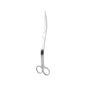 Stainless Steel Aquarium Plant Tool Set — 25 cm Scissors, 27/38/48 cm Tweezers & 32 cm Spatula (9.8–18.9 in)