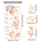 Pink Cartoon Bear Wall Stickers for Kids & Nursery Room Decor