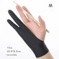 Two-Finger Anti-Touch Drawing Gloves for Tablets – Anti-Fouling Artist Screen Touch Gloves