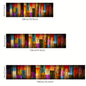 VIKAMA Rich Color Carpet Rainbow Floor Mat Long Carpet Runner Rug Kitchen Rug Living Room Bedroom Carpet Bedside Blanket Home De