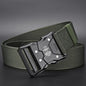 Tactical Waist Belt with Quick-Release Automatic Buckle — 1.5 in (3.7 cm) Durable Unisex Outdoor Belt
