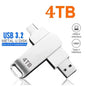 16TB USB 3.2 Metal Flash Drive – High-Speed Pendrive (1TB–16TB Options)