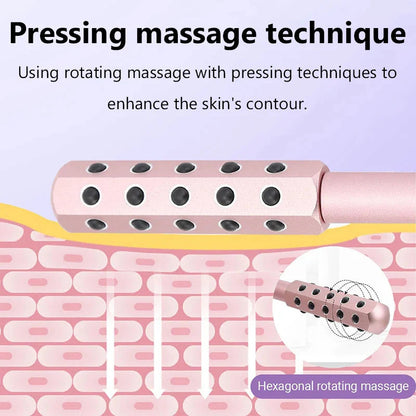 24 Germanium Face Massage Roller Stick for Skin Care & Beauty