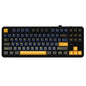 F87 Pro 87-Key 80% TKL Gasket Mechanical Keyboard — Hot-Swappable, Tri-Mode (Bluetooth/2.4G/Wired), RGB PBT Keycaps