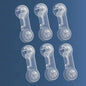 6-Pack Baby Cabinet Locks, Childproof Drawer & Refrigerator Safety Straps, Anti-Pinch Home Protection