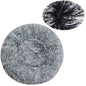 Calming Plush Pet Bed for Dogs & Cats - Corduroy Fleece Bolster, Non-Slip Waterproof Bottom, Multiple Sizes (15.7–35.4 in / 40–90 cm)