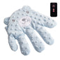 Baby Soothing Palm Sleep Pillow with Remote – Infant Calming Anti-Startle Hand Plush, 26 x 24 cm (10.2 x 9.4 in)