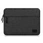 Waterproof Nylon Laptop Sleeve 11–16 Inch — Velvet Lined, Double Zipper