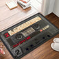 1 Cartoon Record Bedroom Carpet Kitchen Floor Mat Anti Slip Bathroom Living Room Carpet Entrance Door Mat Home Decorative Rugs