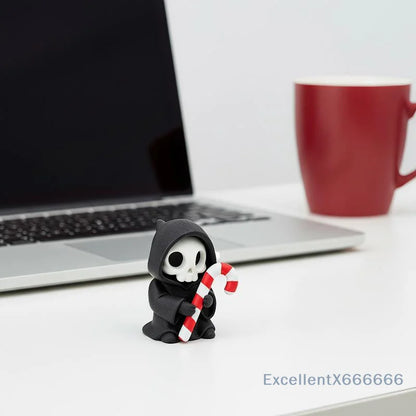 Gothic Grim Reaper Figurine, A1-A9 Design Variants