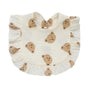 Muslin Cotton Baby Bibs & Burp Cloths - Ruffle Bandana Drool Bibs for Newborns