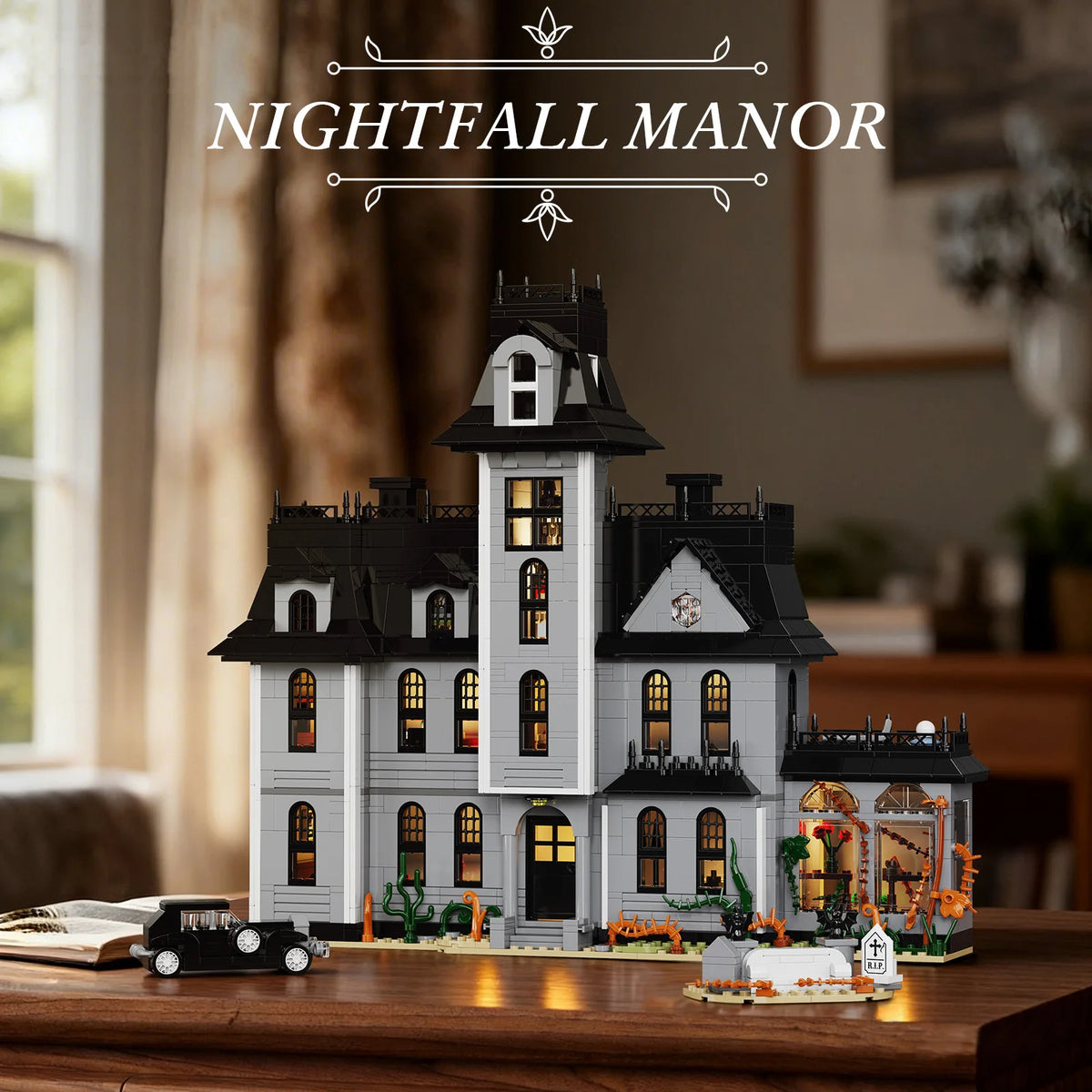 Gothic House Architecture Building Block Set