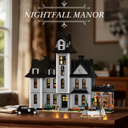 Gothic House Architecture Building Block Set