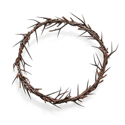 Halloween Crow Thorns Dead Branch Wreath – Realistic Spiked Branch Garland for Haunted House, Door & Horror Decor – 25cm & 45cm