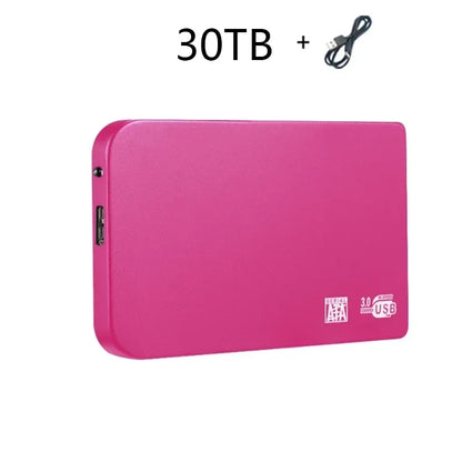 High-speed SSD 256TB USB 3.0 Enclosure Mobile Hard Drive Cases for SSD External Storage HDD Box With USB Cable ABS Tools