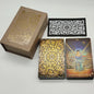 Fantastic 80 Pieces Silver foil Tarot Cards Waterproof PVC Quality With Flip Box As A Luxury Gift