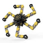 Deformable Fidget Spinner Chain Toy – Intelligent Stress Relief Finger Gyro for Kids & Adults