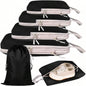 4/6-Pack Compressible Packing Cubes Waterproof Travel Organizers Portable Luggage and Handbag Storage