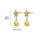 Vintage Summer Starfish Stainless Steel Stud Earrings For Women Simple Star Shell Earrings Stud Ocean Party Jewelry Gift 2025