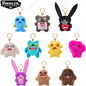 Funny Ugly Teeth Monster Plush Toy, Kawaii Wide-Eyed Rabbit Stuffed Doll Gift for Kids & Collectors
