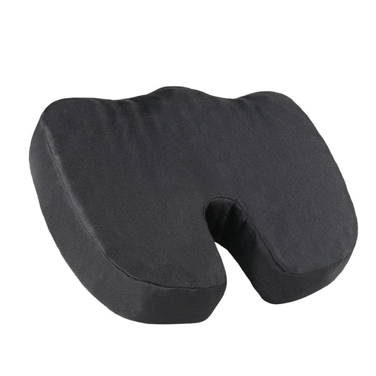 U-Shaped Memory Foam Seat Cushion – Breathable Wave Massage Cushion for Coccyx & Buttock Pressure Relief (45×36×6 cm / 17.7×14.2×2.4 in)
