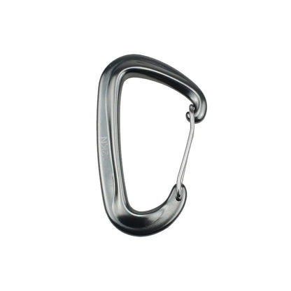 12KN Small Climbing Carabiner D-Shape Mountaineering Buckle Hook