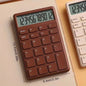 12-Digit Dual-Power Solar Calculator - Portable Electronic Calculator for Home, Office & School