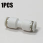 PTFE Tube Pneumatic Connector for 3D Printers — 4mm OD / 2.5mm ID (0.157 in / 0.098 in) for 1.75mm Filament