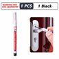 20mm Deep-Reach Long Nib Marker Pen for Wood & Metal — Waterproof Carpenter Marking Pen, 13.7cm (5.4in), Multi-Pack (1–40 pcs)