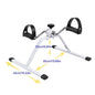 Metal Frame Pedal Exerciser Muscle Training Fully Assembled Exercise Pedals Arms Legs Trainer For Indoor