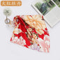 100% Mulberry Silk Men's Pocket Square 35cm (13.8in) Solid Tatting Handkerchief