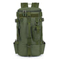 Tactical Fishing Backpack with Rod Holders – Waterproof MOLLE Tackle Bag for Camping, Hiking & Travel