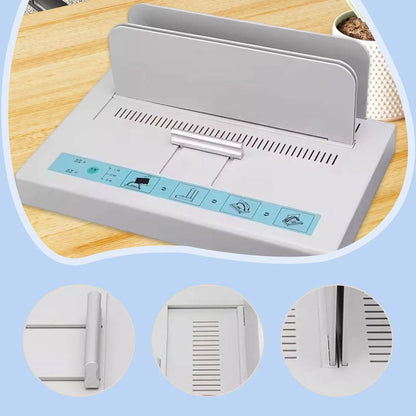 Thermal Hot Melt Binding Machine 1-50mm Thick for A3/A4/A5 Documents, Invoices & Reports