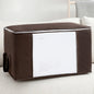 Large Capacity Foldable Clothes Storage Bag – Blanket & Closet Organizer