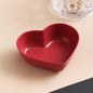 Heart-Shaped Wheat Straw Seasoning Dish - Eco-Friendly Dipping Bowl for Snacks & Condiments