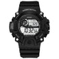 Men's Sports Digital Watch - Large 55mm Dial, Waterproof 3ATM (30M), Luminous Alarm & Stopwatch