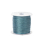 Metallic Beading Thread Cord – Rose Gold & Silver for DIY Jewelry