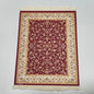 Woven Persian Flower Mouse Pad 9.1 x 7.1 in (23 x 18 cm) Non-Slip Rubber Desk Mat with Fringe — Retro Style