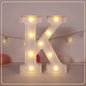 21.8cm White LED Letter&Number Night Lights,Battery Powered Decoration Lights,Wall Lights For Wedding,Birthday,Party,Christmas